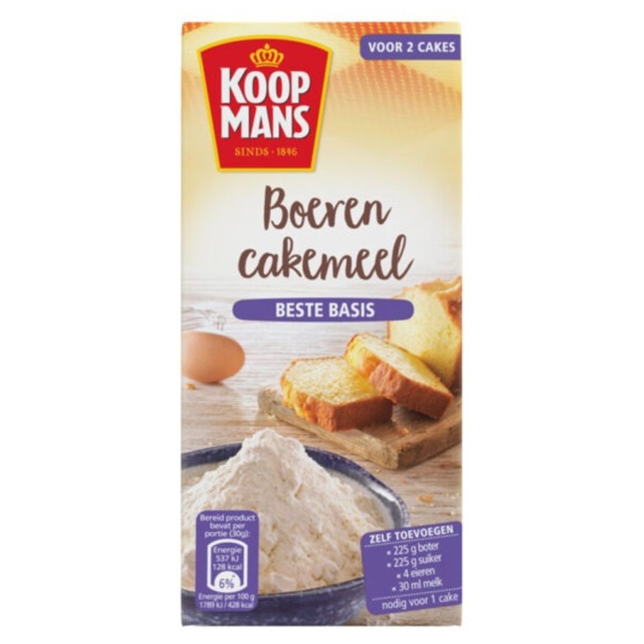 Amestec Mix pentru prajitura, Koopmans, Farmer's Cake, 450g