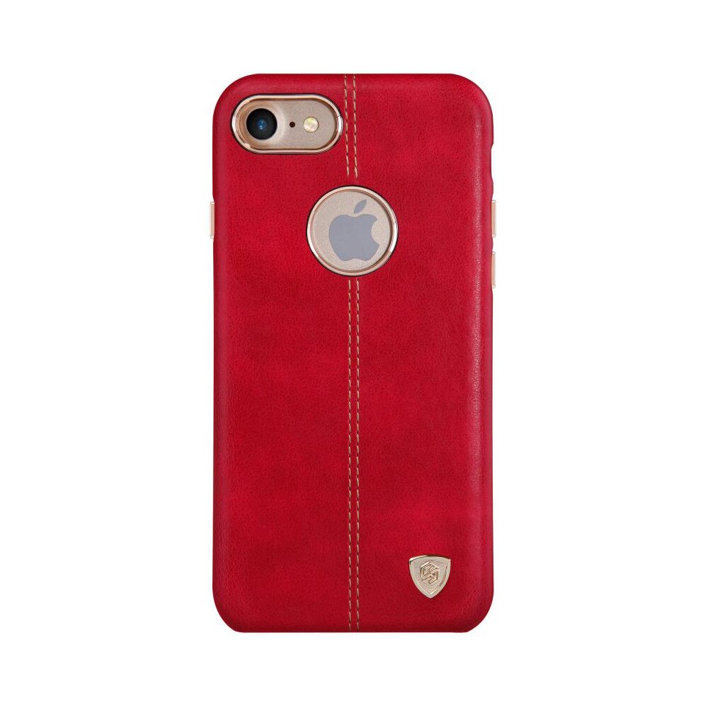 Husa spate din piele Nillkin Englon pentru iPhone 8, rosu