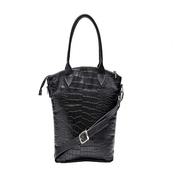 Geanta dama,Zea,piele naturala,neagra