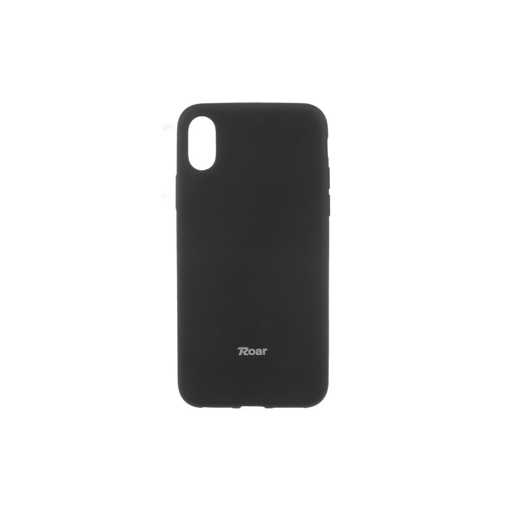 Husa din silicon mat Roar All Day pentru iPhoneX, negru