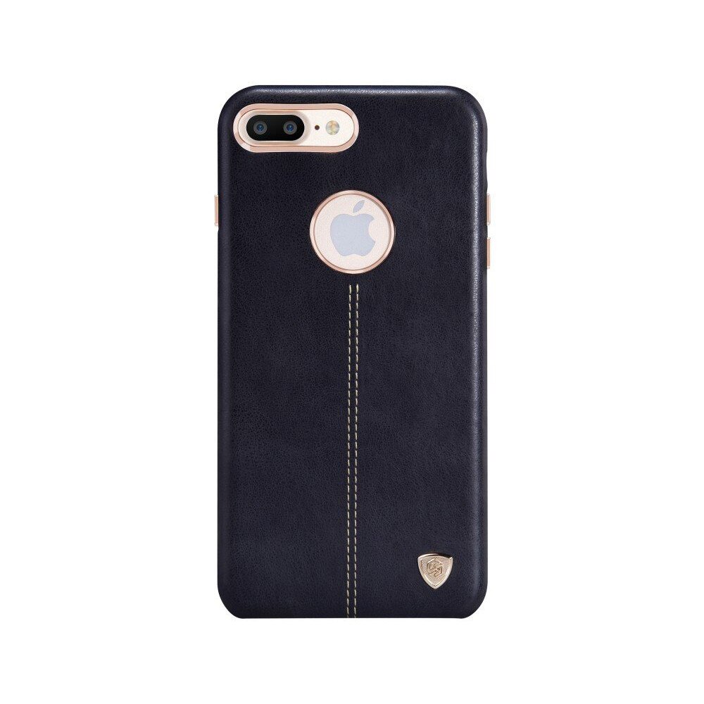 Husa spate din piele Nillkin Englon pentru iPhone 8 Plus, negru