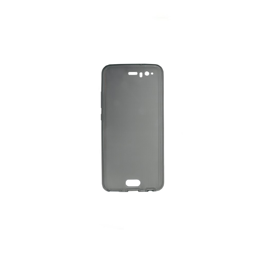 Husa din silicon 360 de grade,Eurocell, pentru Huawei P10, negru transparent