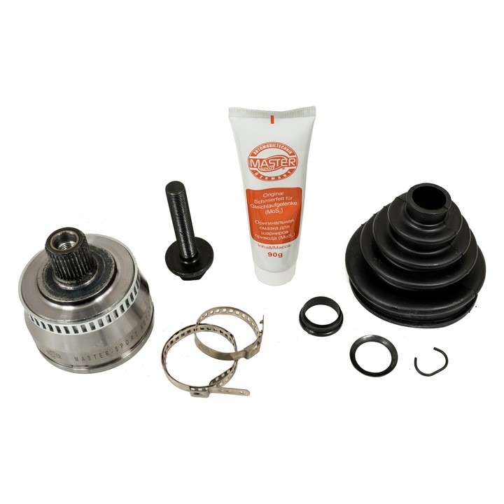 Homokinetikus csukló készlet Master-Sport, Audi A4 B5, A6 C5, Skoda Superb I, VW Passat B5 kompatibilis, 92mm, 45 fog