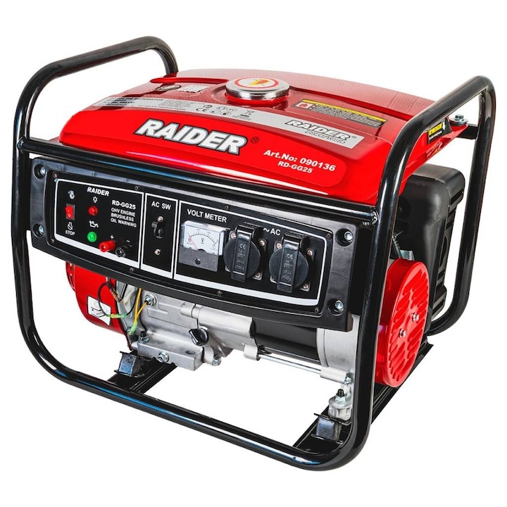 Generator curent putere 2.8 kW, benzina, pornire manuala, monofazic