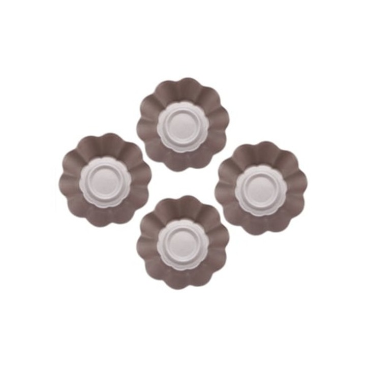 Set 4 tavi copt din otel inoxidabil antiaderent