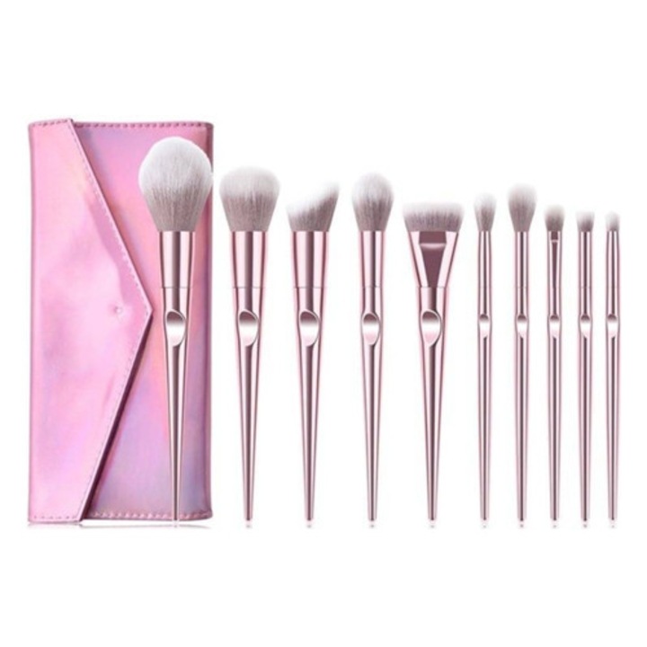 Set Pensule Machiaj T-10-154 (10 Bucati)