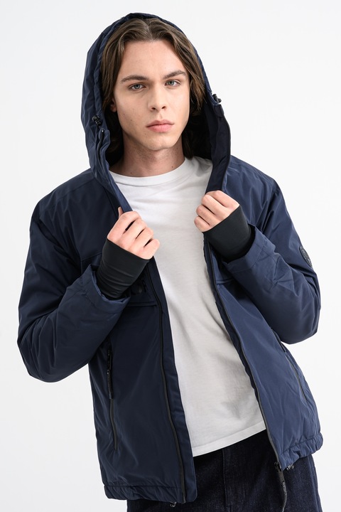 Geographical Norway, Geaca cu slituri pentru degetele mari Buldozer, Bleumarin