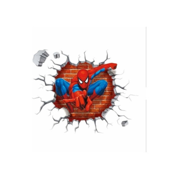 3D стикер за стена Спайдърмен. Стикери за стена Ultimate Spiderman.