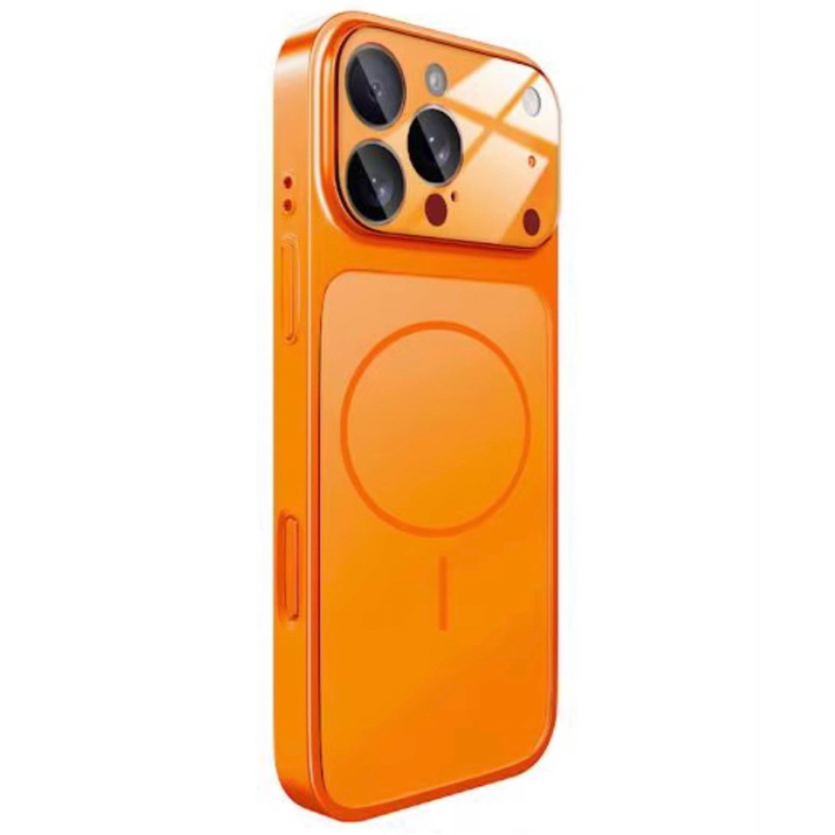 Husa telefon Rhode, set cu ruj, silicon, portocalie, pentru iPhone