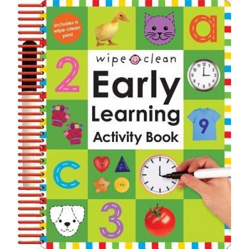 Wipe Clean Early Learning Activity Book [With 2 Wipe-Clean Pens], Roger Priddy