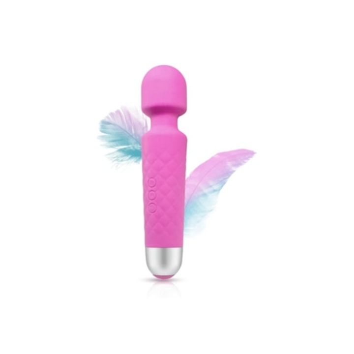 Вибратор за личен масаж, розов