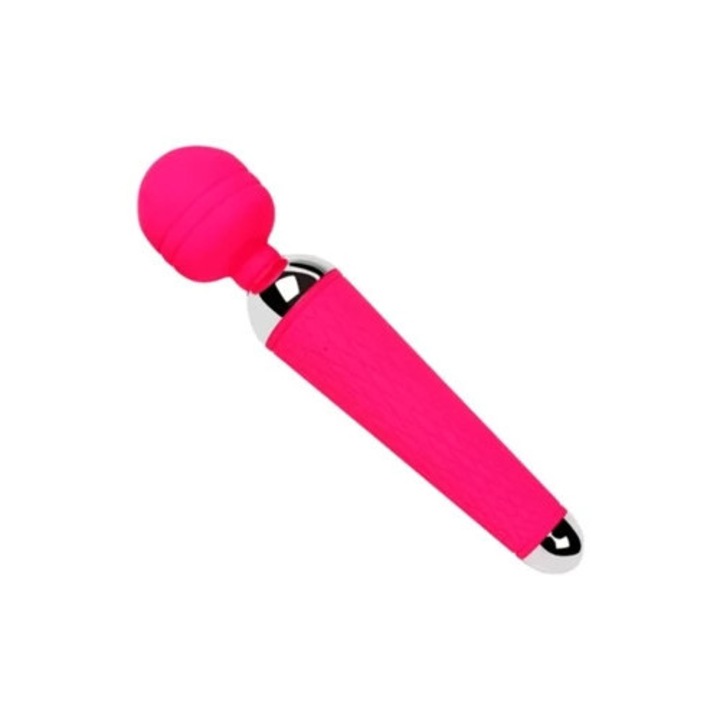 Безжичен вибратор с вибрации, 10 режима, розов