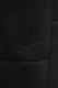 Nike, Спортен панталон с памук с регулируема талия, Черен/Светло сив