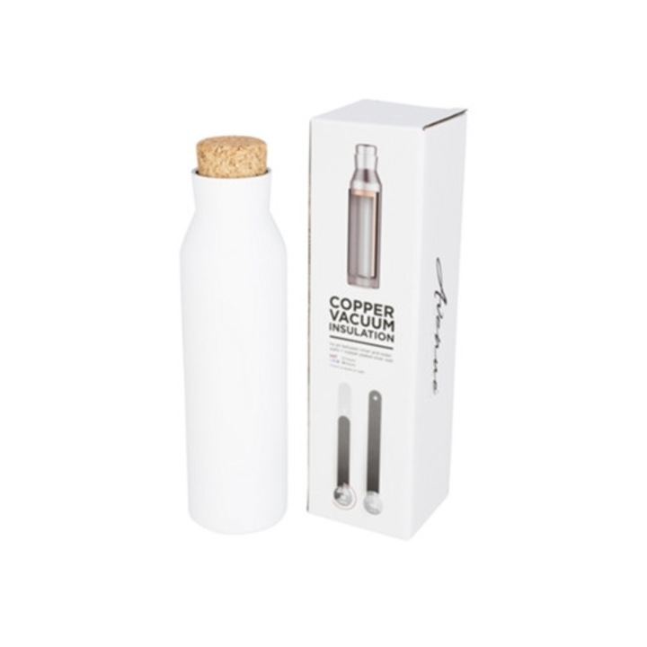 Avenue Norse rézpalack dugóval, fehér, egy méret