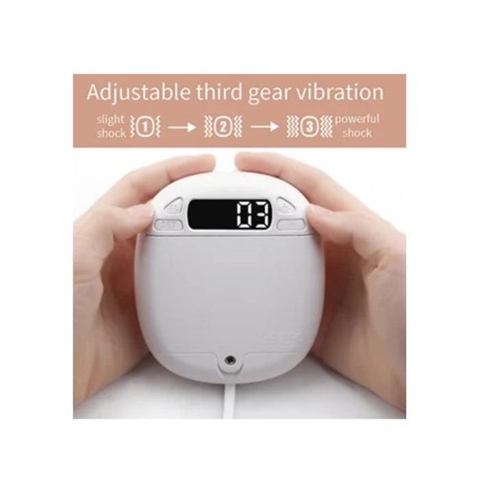 Többfunkciós dekoratív óra rezgéssel, újratölthető, párna alá, Aquaforge