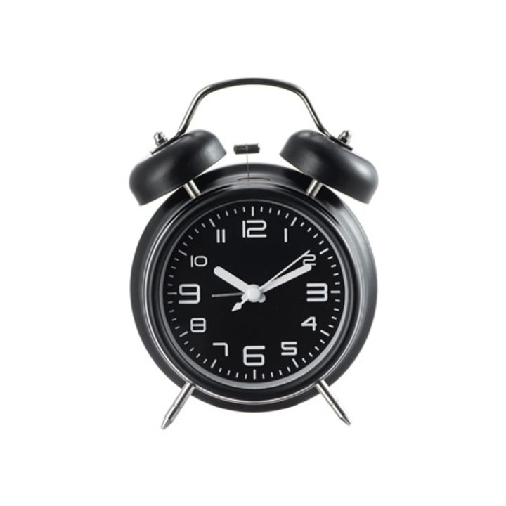 Csendes dekoratív ébresztőóra szuper hangos ébresztővel mély alváshoz, 30x30cm