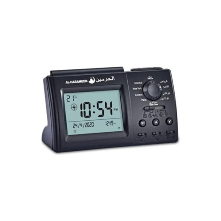 Azan dekoratív óra, iszlám digitális óra, minden imához, irány, Otthon, Templom