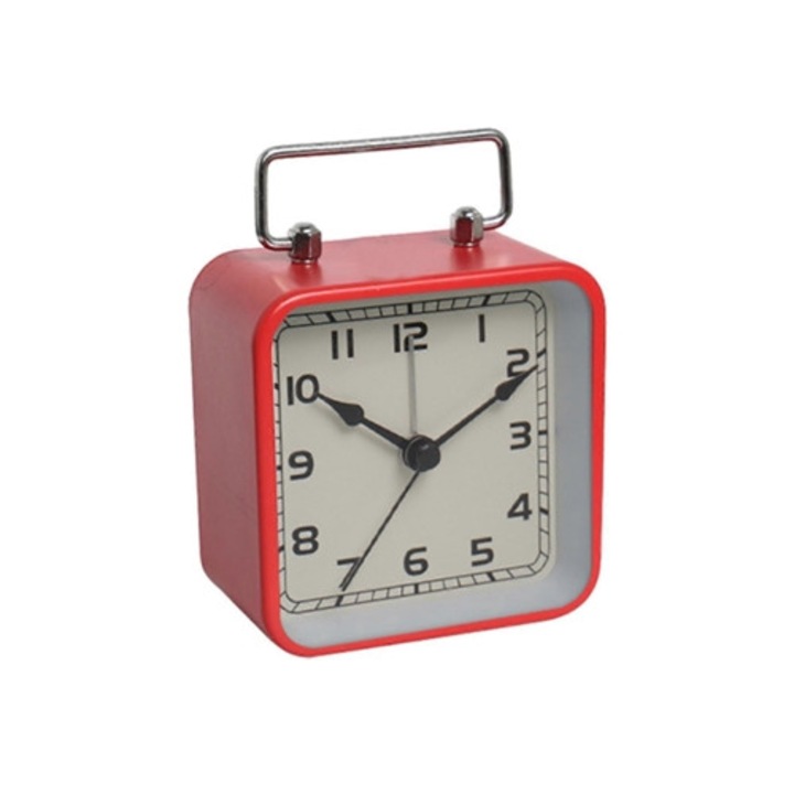 Aquaforge Quartz világító piros, csendes asztali díszóra diákoknak