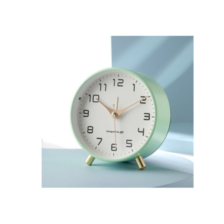 Aquaforge dekoratív ébresztőóra, zöld