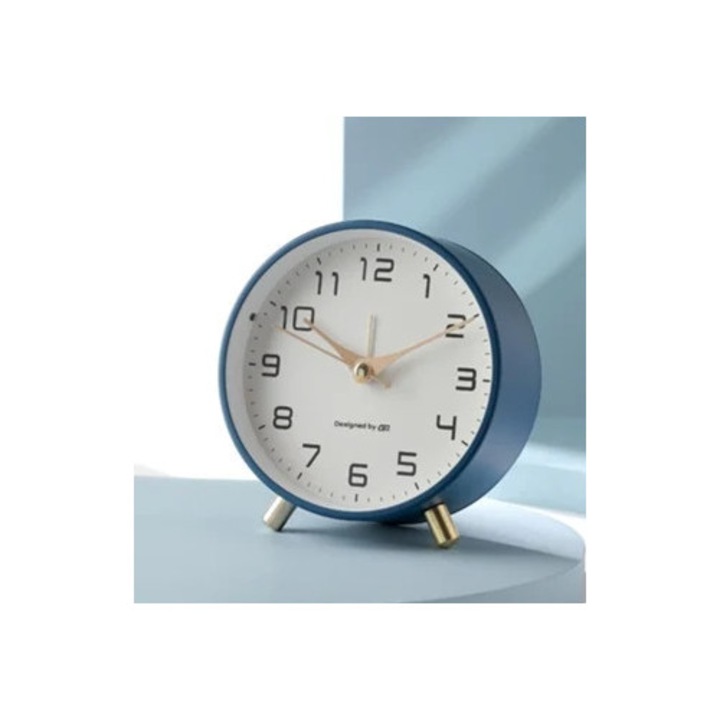 Aquaforge dekoratív ébresztőóra, kék