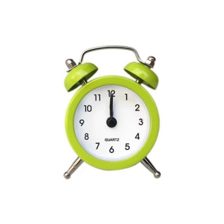 Aquaforge vintage dekoratív óra, erős hanggal, klasszikus világítással, elemmel működő