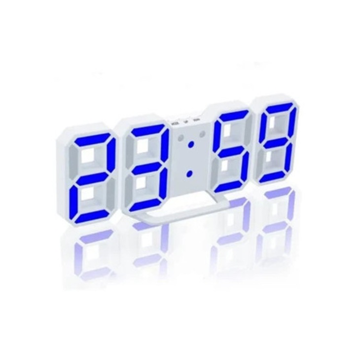 Aquaforge digitális dekoratív óra, kék