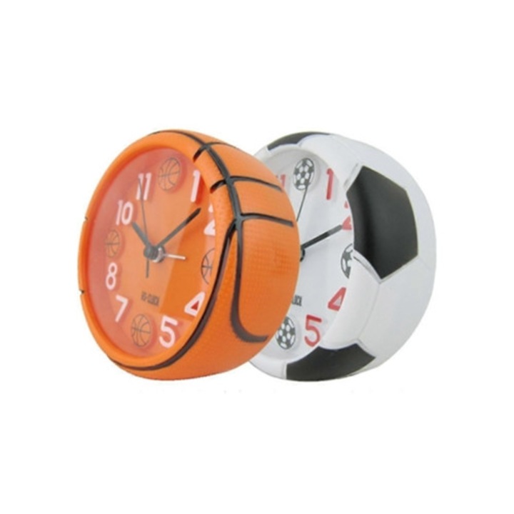 3D sztereó digitális dekoratív óra kosárlabdához és futballhoz, többszínű