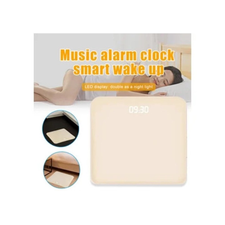 Nyomásérzékeny ébresztőóra, Aquaforge, csúszásmentes, kopásálló, puha