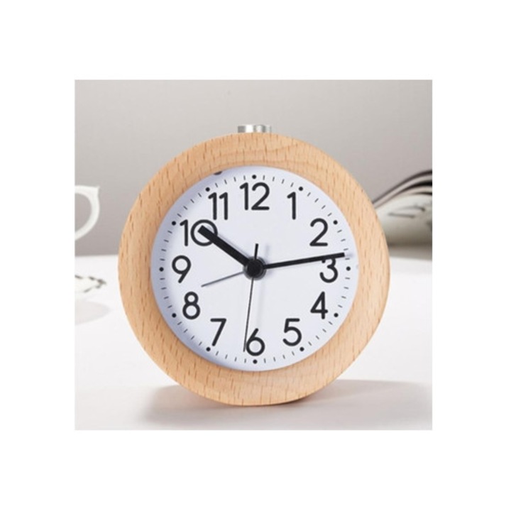 Aquaforge analóg dekorációs óra, csendes, éjszakai és szundi funkcióval