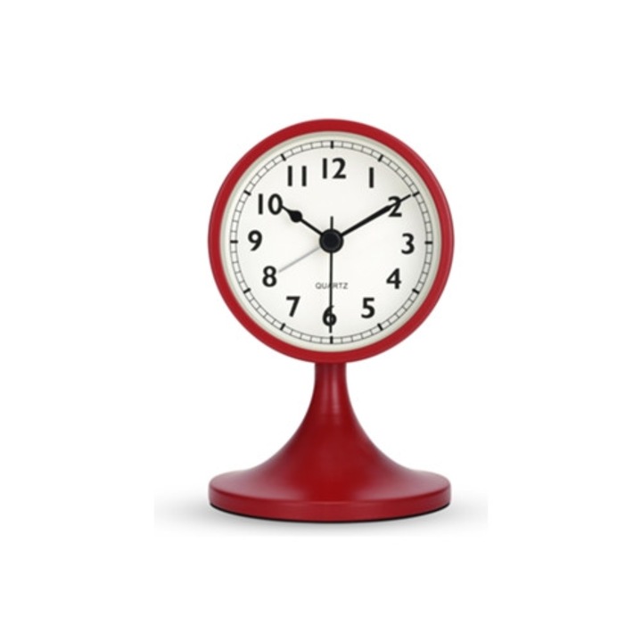 Kis, csendes, analóg asztali vagy éjjelióra, Aquaforge