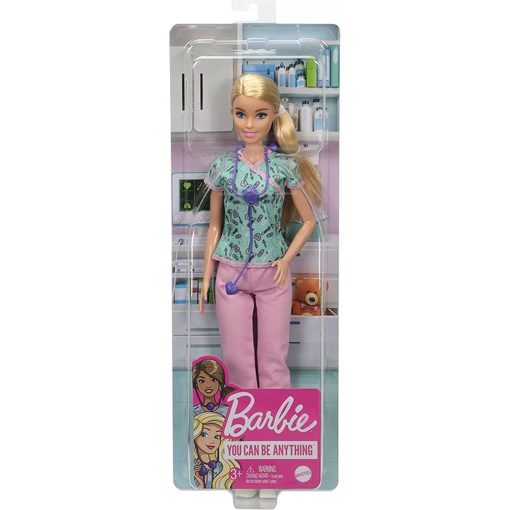 Barbie karrier baba – ápolónő