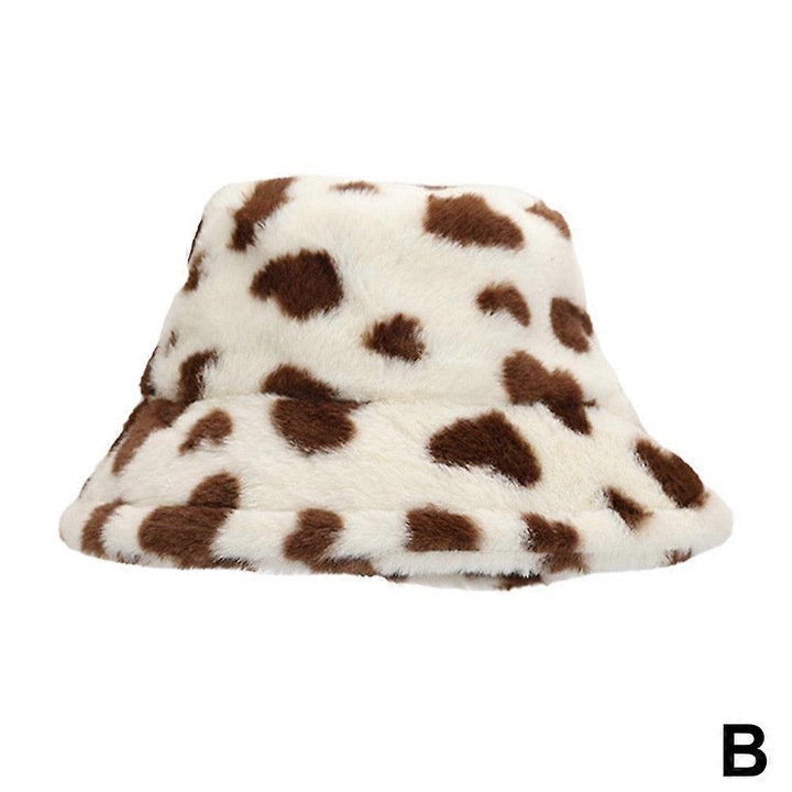 Caciula din plus, design vintage, calduroasa