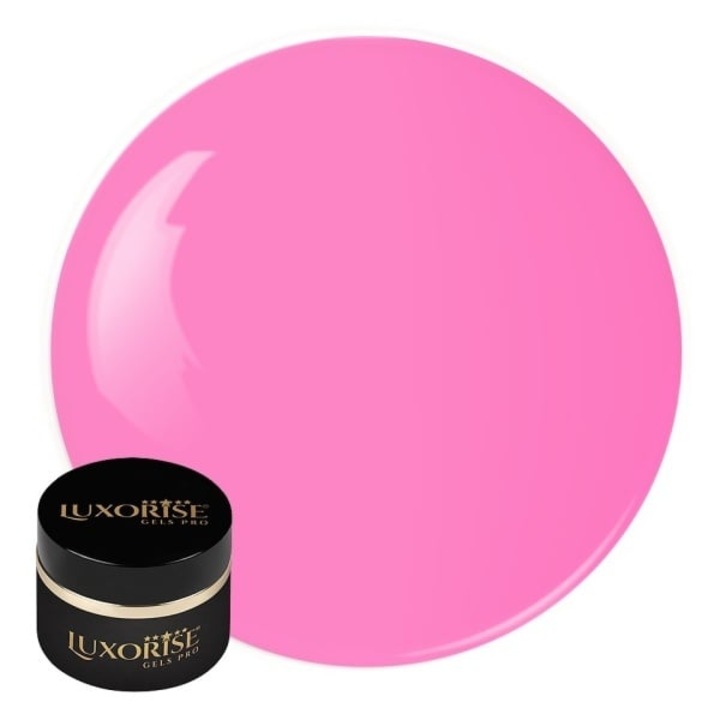Gel UV Constructie Unghii RevoFlex Neon LUXORISE 15ml, Pink
