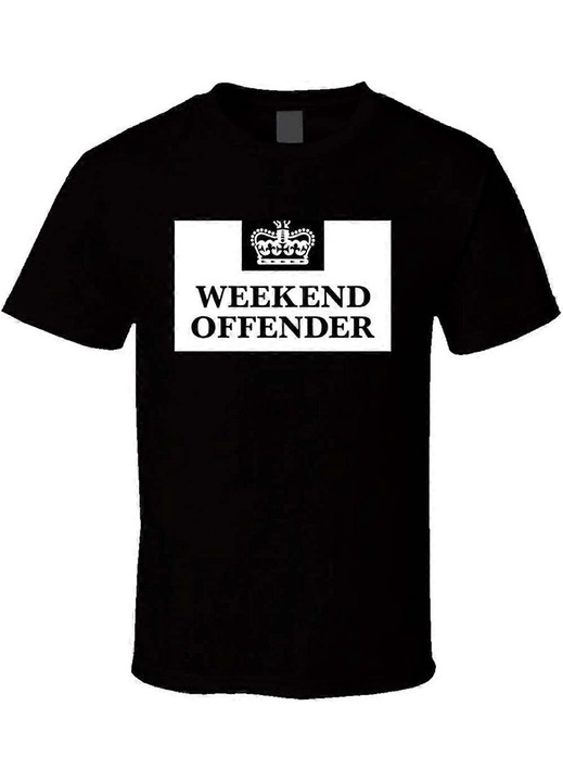 Prémium unisex pamut póló, dupla varrással, fekete, S