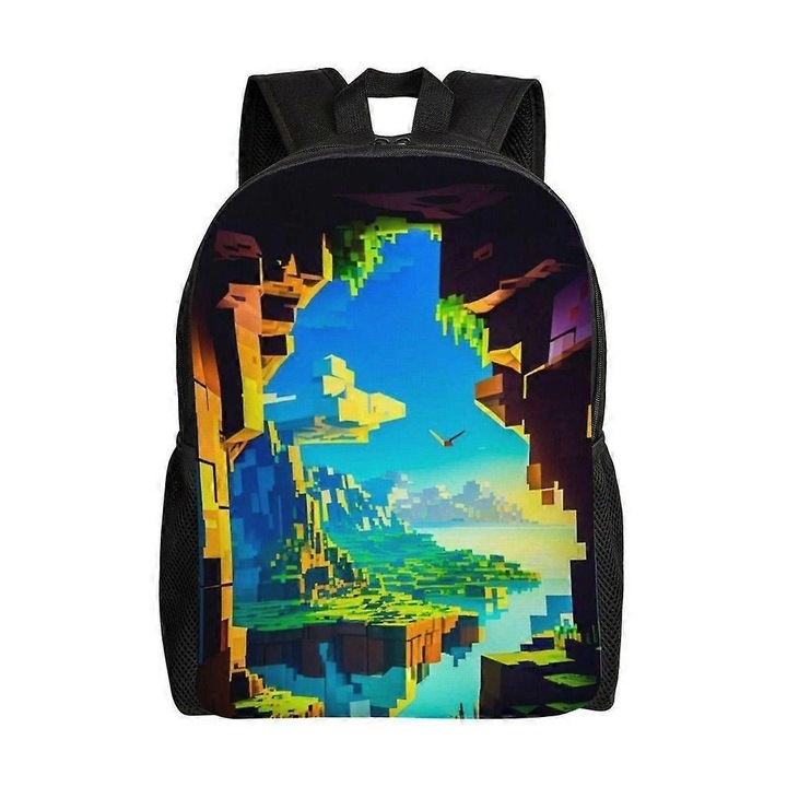 Rucsac stilat, 11.5x30x41cm, material Oxford rezistent la apa, compartiment pentru laptop de 15 inch, curele ajustabile