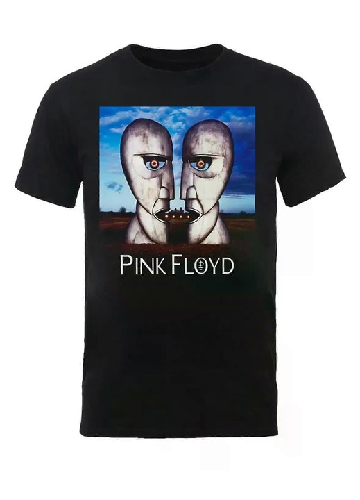 Floyd The Division Rockinstone póló, 100% pamut, Fekete