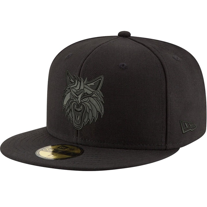 Sapca barbati, Minnesota Timberwolves, 59Fifty Fitted, neagra, 7 3/8 (58,7cm)