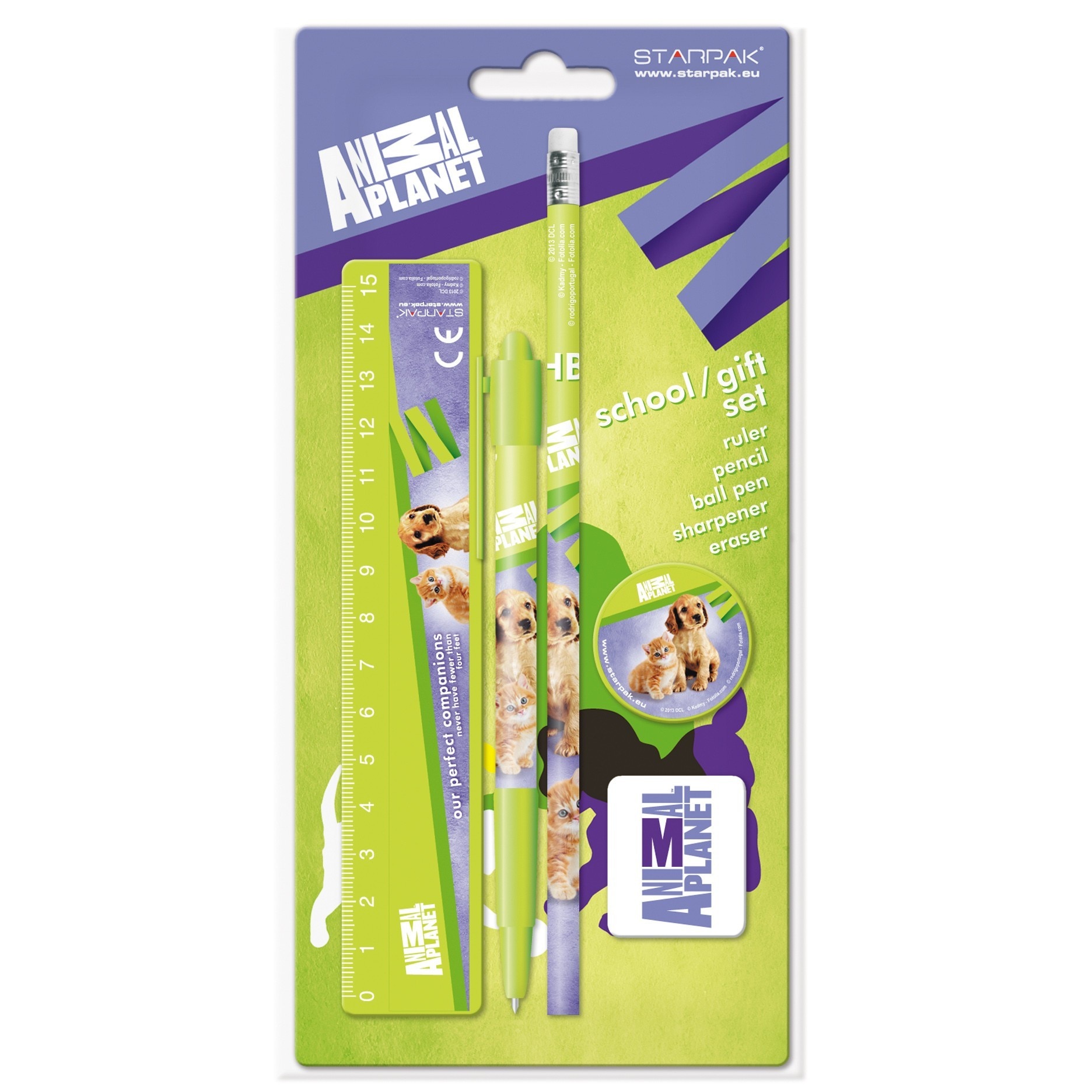 Set de scoala Animal Planet