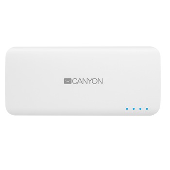 Acumulator extern Canyon, 10000 mAh, White Acumulator extern Canyon, 10000 mAh, White