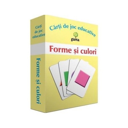 Forme Si Culori Carti De Joc Educative Emag Ro