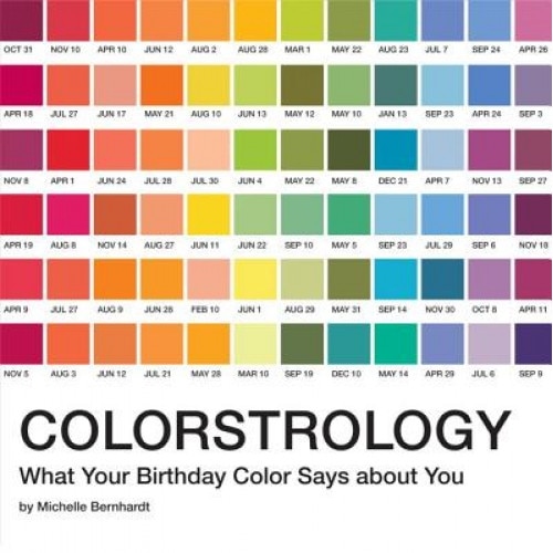 Colorstrology What Your Birthday Color Says about You Michelle