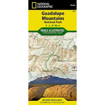 Guadalupe Mountain National Park, Texas, USA, National Geographic Maps (Manufactured by) Guadalupe Mountain National Park, Texas, USA, National Geographic Maps (Manufactured by)