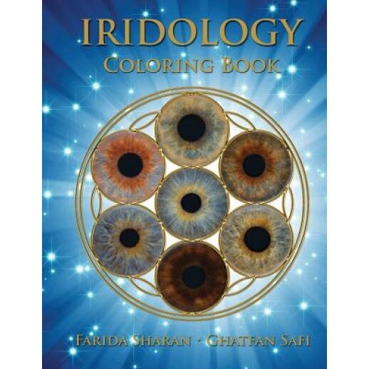 Iridology Coloring Book - Farida Sharan Nd (Author)