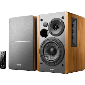 Boxe 2.0 Edifier R1280DBb, 42W, Bluetooth, telecomanda, Brown Boxe 2.0 Edifier R1280DBb, 42W, Bluetooth, telecomanda, Brown