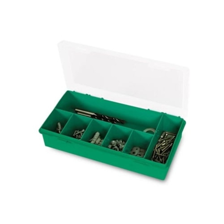 Rendezős doboz, Tayg, műanyag, 250x140x54cm, zöld