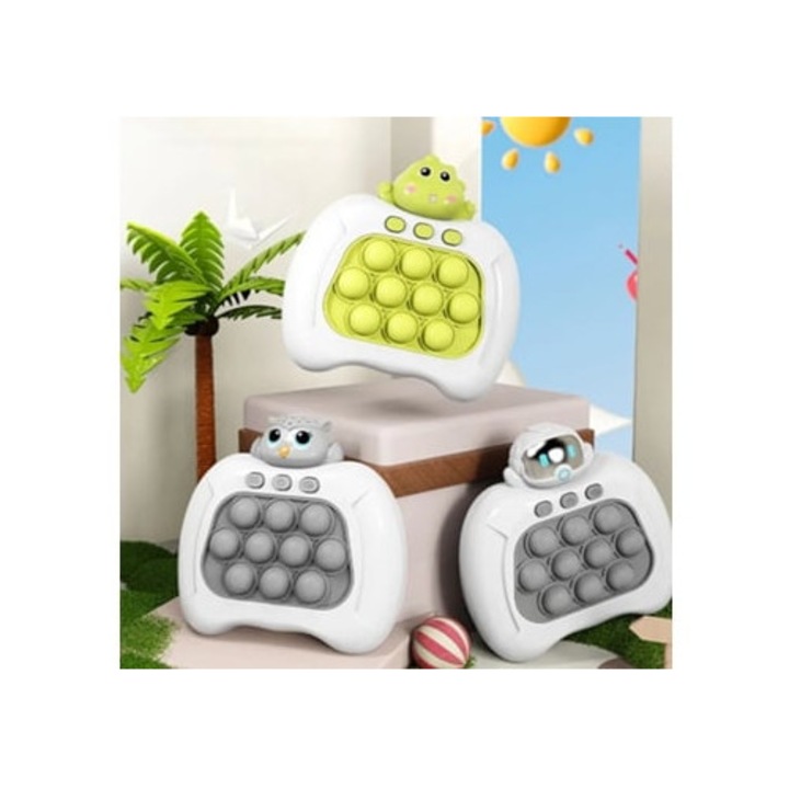 Jucarie interactiva copii, Pop It Clinks, joc de viteza