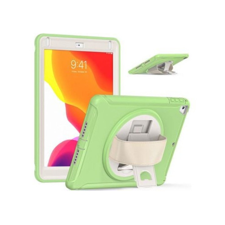 Калъф за iPad 9.7- (2017)/(2018)/Pro 9.7- (2016)/Air (2013)/Air 2, зелен