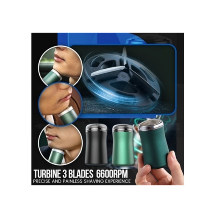 Aparat de ras electric, umed si uscat, reincarcabil, pentru barbati