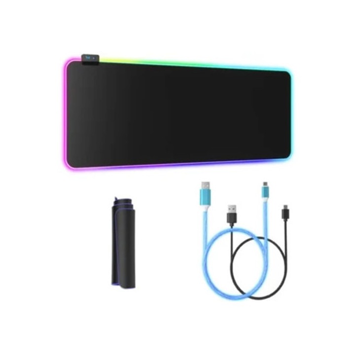 Egérpad RGB, többszínű