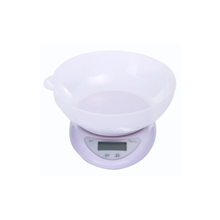 Konyhai mérleg max 5Kg digitális hordozható